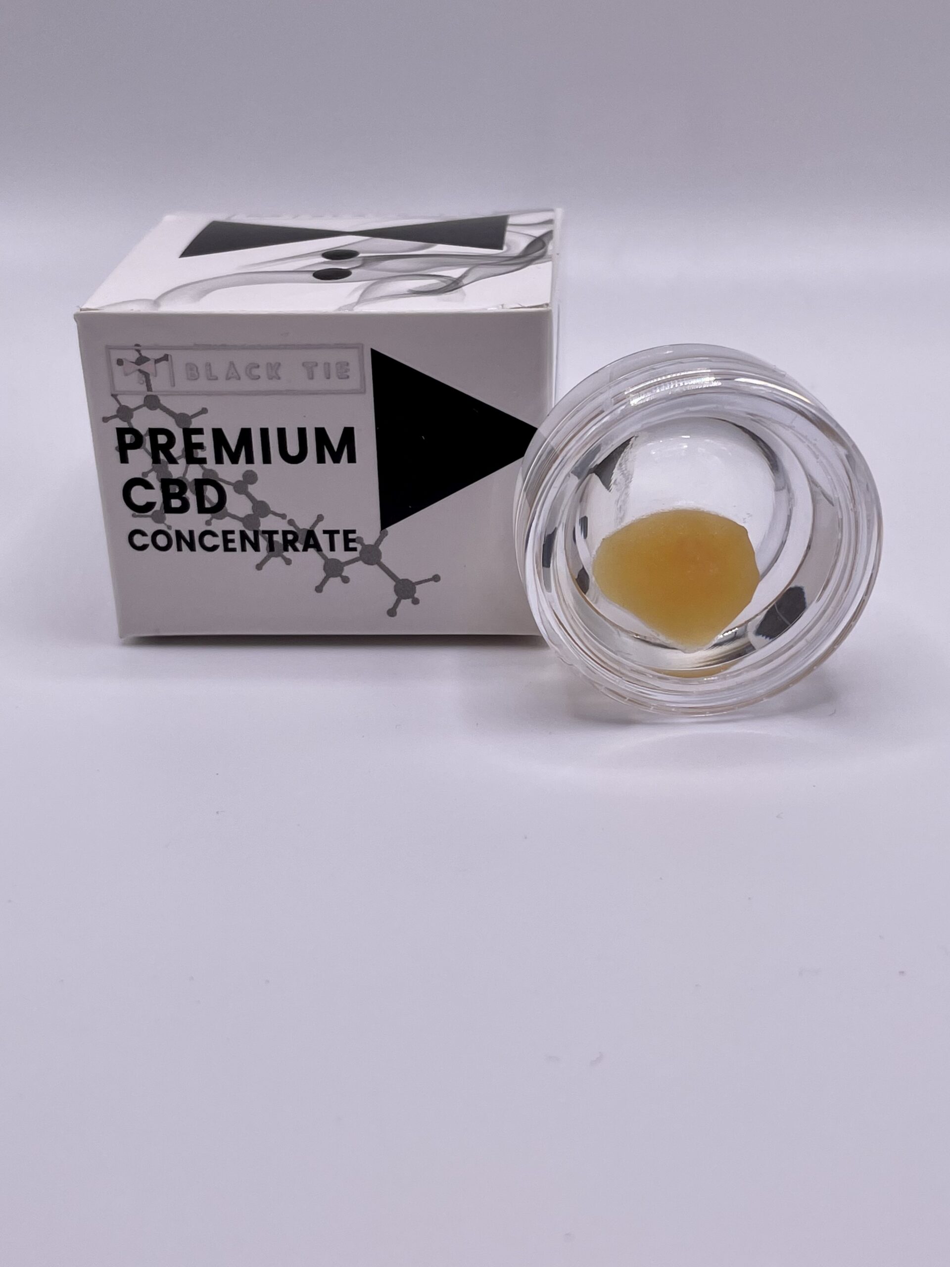 Black Tie 1g CBD/Delta 8 Dab Wax Sour Pebbles Conscience Cannabis Co
