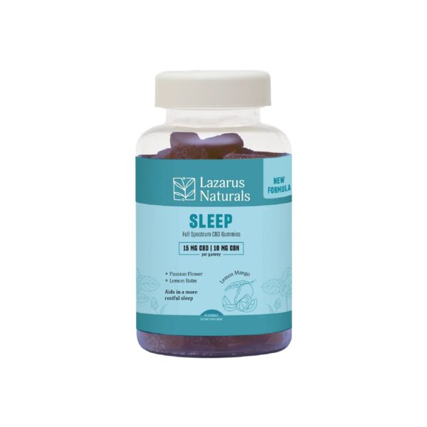 Lazarus Naturals – 25mg Full Spectrum CBD Gummies - 1,000mg Jar (Blends Vary)