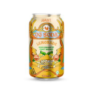 Habit - 100mg Delta 9 THC Sparkling Craft Soda (Flavors Vary)