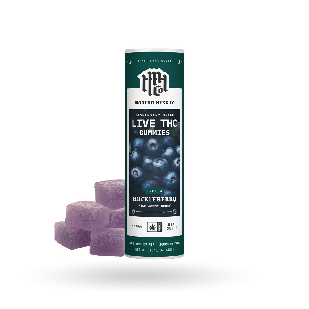 Modern Herb Co - 20mg Live Resin THC Gummies - 5ct Jar - Image 6