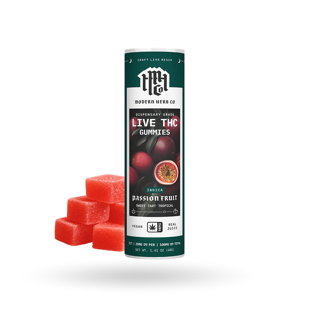 Modern Herb Co - 20mg Live Resin THC Gummies - 5ct Jar - Image 3