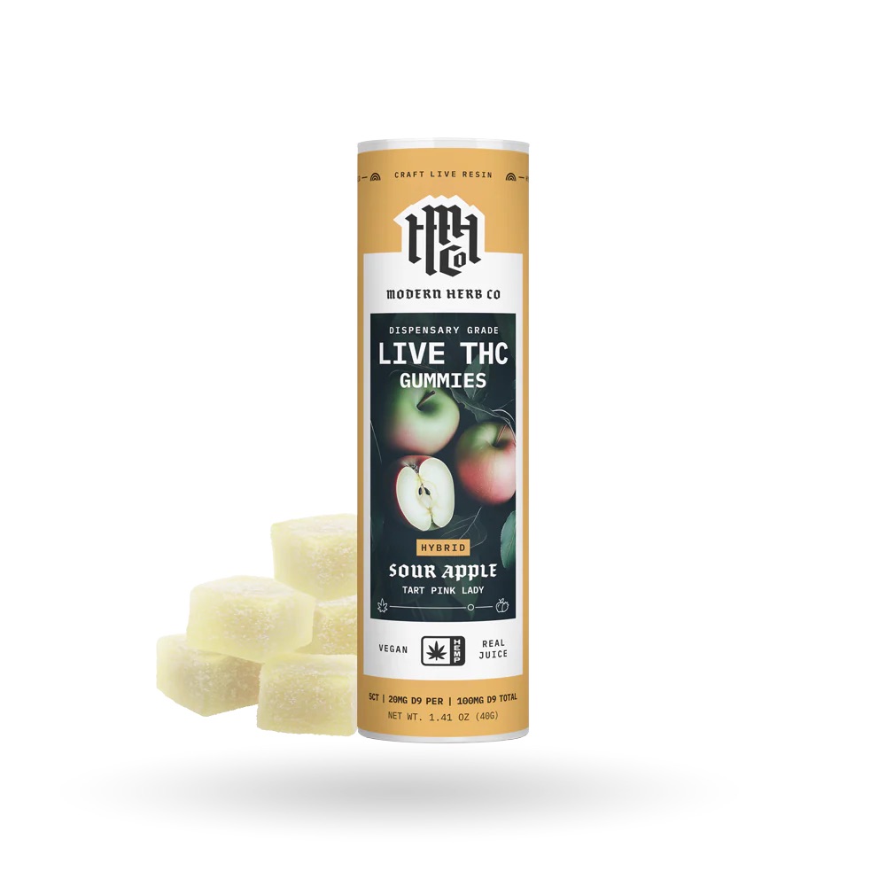 Modern Herb Co - 20mg Live Resin THC Gummies - 5ct Jar - Image 5