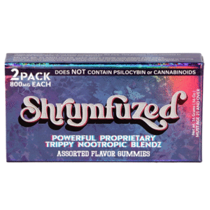 Shrumfuzed - 800mg Mushroom Gummies (2ct/1600mg) - Assorted Flavors