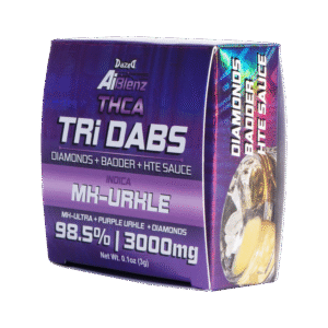 Dazed - 3g THCA Tri-Dabs (Diamonds, Badder, Sauce)