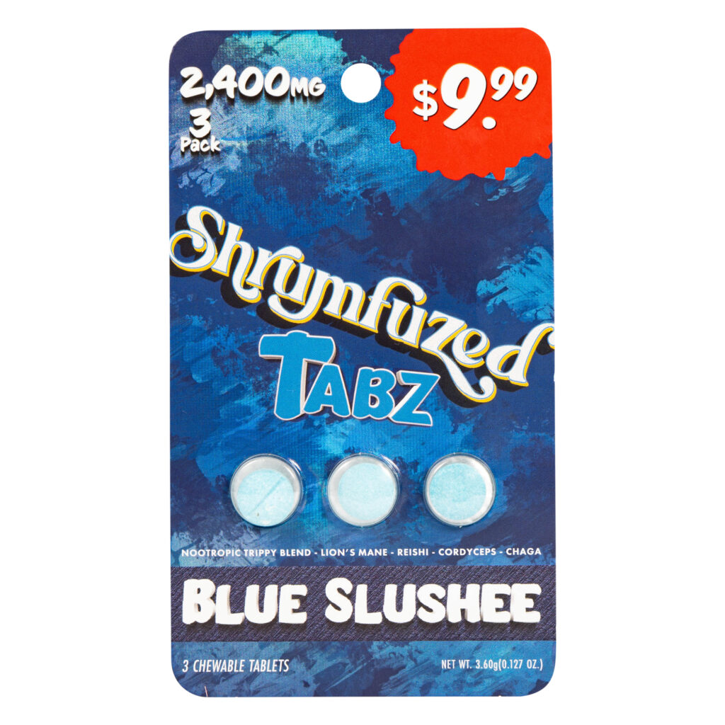 Shrumfuzed Tabz – 800mg Mushroom Tablets (3ct/2,400mg)