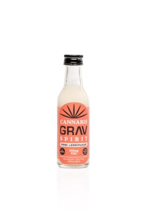 GRAV - 100mg Cannabis Spirit Shot - Pink Lemonade