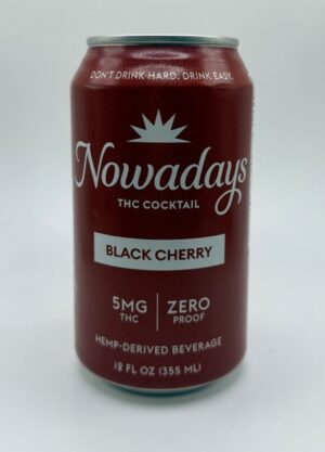 Nowadays - 5mg THC Cocktail - Black Cherry