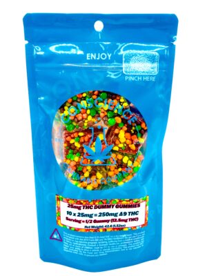 CCC - 25mg THC "Dummy" Gummies (10ct Bag)