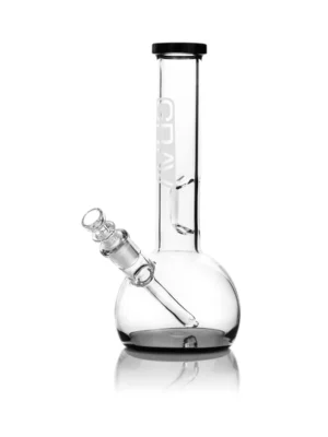 GRAV - Small Round Base Water Pipe w / Black Accent