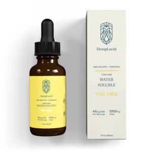 HempLucid - 1350mg Broad Spectrum Tincture - Water Soluble