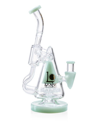 Lookah - Glass Pyramid Recycler Water Pipe - 11" 14mm