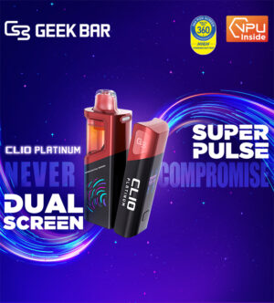 Geek Bar CLIO Platinum - 50k Nicotine Vape Kit