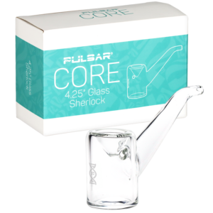 Pulsar CORE Sherlock Glass Hand Pipe - 4.25"