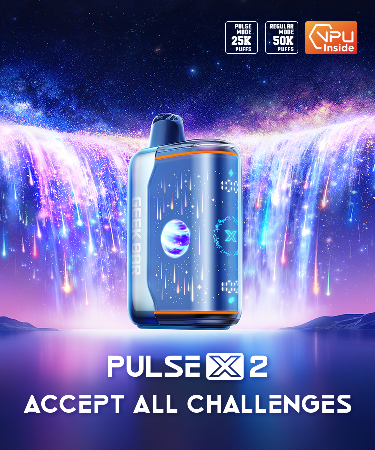 Geek Bar Pulse X 2 - 50k Nicotine Disposable