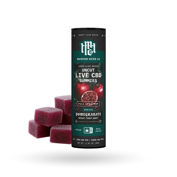 Modern Herb Co - 20mg CBD Live Resin Gummies - 5ct Jar - Image 2