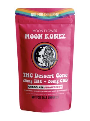 Moon Flower - 20mg THC Dessert Moon Cones - 10ct