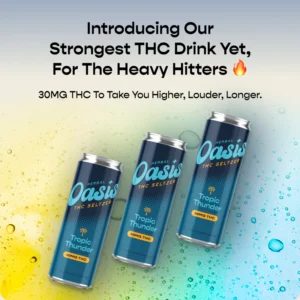 Oasis - 30mg THC + Functional Mushroom Seltzer