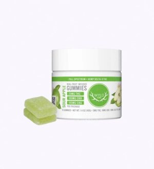 WYLD - 2mg THC Real Fruit Gummies + 20mg CBD/CBG - 10ct
