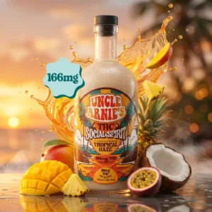Uncle Arnie's - 166mg THC Tropical Haze Social Spirit